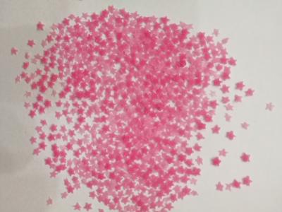 China 4.0mm Diameter Soap Pink Star Detergent Color Speckles for sale