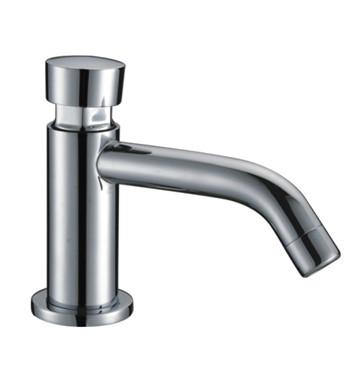 China Modern Brass Self Closing Faucet Under Counter Basin Tap , 8um - 12um for sale