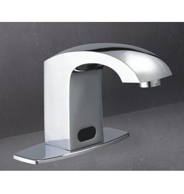 China Water Saving Basin Sink Automatic Sensor Faucet for Hotel , 0.05 to 0.7mPa Mixer Taps for sale