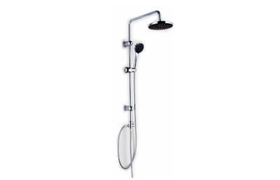 China Wall Mounted Bathroom Sink Faucets , One handle Polished Shower Mixer HN-3E32 for sale