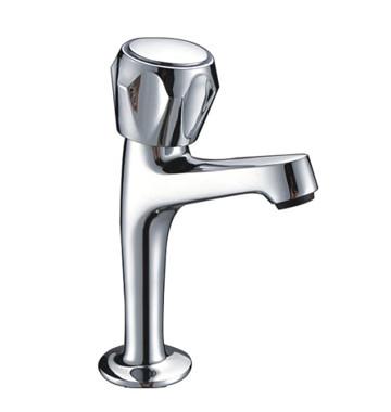 China 0.6µm Chrome Single Hole Bathroom Sink Faucet With Testing report for sale
