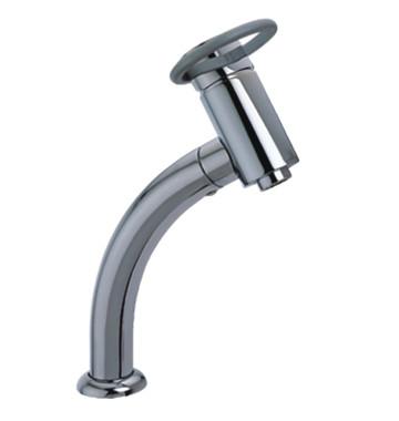 China Circle Handle Single Hole Sink Faucet made of 59% brass with testing report for sale