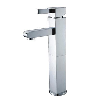 China Chrome Plated Ceramic Bathroom Vessel Sink Faucets Brass Deck Mounted for sale