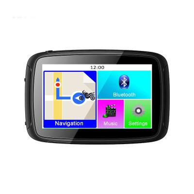 China 65MHz 32bir Motorcycle GPS Navigator 5 Inch WinCE 6.0 256M 8GB 1000nits for sale