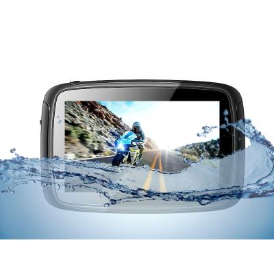 China WinCE 6.0 256M 8GB Motorcycle GPS Navigator 800x480px Waterproof IP67 Bluetooth for sale