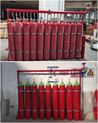 中国 Argonite IG55の電波暗室のための不活性の消火システム アルゴンの消火器 販売のため