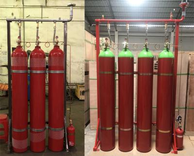 China 80Ltr 140Ltr Argonite IG55 Inert Gas System For Fire Fighting for sale