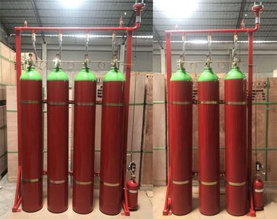 China Nitrogen IG100 Inert Gas Suppression Fire Protection System 80Ltr for sale