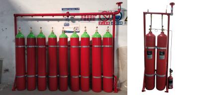 China Electrical Automatic IG 100 Fire Suppression System Inergen Fire Extinguisher 1910mm for sale