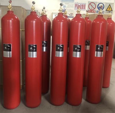 중국 100% 가압 질소 아르고나이트 가스 용기 소화 시스템 판매용