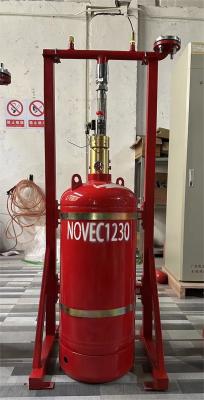 China 40L Enclosed Flooding Novec 1230 Fire Suppression System Without Pollution For Storage Room for sale
