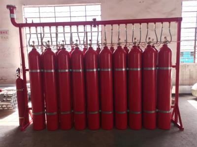 China IG541 Sistema de extinción de incendios por gas inerte con detección de llama 200-300 Bar a 10-50°C en venta