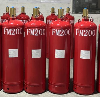 China Server Room Fire Extinguisher System HFC 227ea Cylinder 4.2MPa for sale