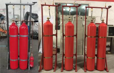China 70Ltr Carbon Dioxide Fire Extinguishing Systems CO2 Automatic Fire Extinguisher 5.7MPa for sale