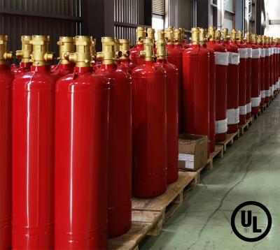 China Enclosed Flooding FM200 Fire Suppression System In Telecommunication Room Te koop