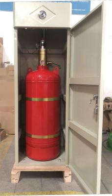 China Taxa de enchimento 0.95kg/L do sistema de supressão do fogo do armário FM200 à venda