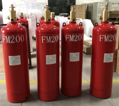China 100L 106L 120L Insulated FM200 Cylinders Fire Extinguisher In Server Room for sale