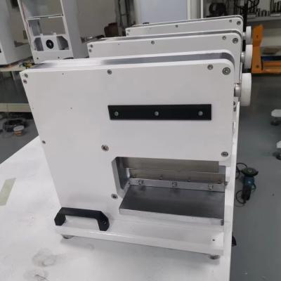 China Air Driven 200mm Linear Blade Manual PCB Depaneling Tool PCB Guillotine for sale