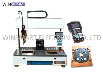 China Double Platform Robotic Screwdriver Machine Double Y Design PLC Control System for sale