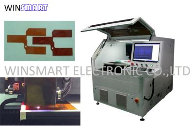 China CO2 de la máquina del PWB Depaneling del laser de FPC con el sistema que corta exacto en venta