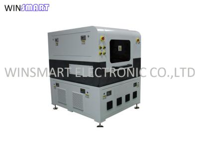Cina Software su misura della macchina del PWB Depaneling del laser 355nm controllato per il taglio regolare in vendita