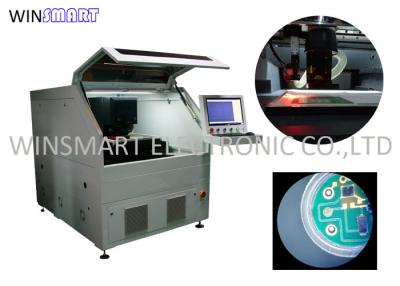 China 15W la máquina ULTRAVIOLETA del laser Depaneling para el PWB de 600x600m m imprimió a la placa de circuito en venta