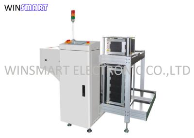 China Automatic PCB Magazine Loader , LED Touch Screen SMT Magazine Loader for sale