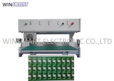 China Sensor Installed Automatic PCB Depaneling Machine With ESD Adjustable Platform for sale