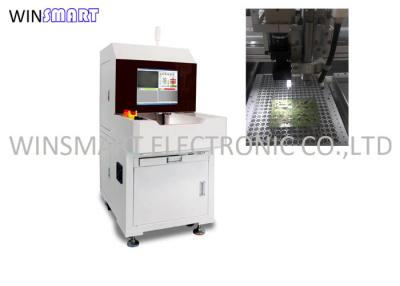 China Small Footprint Stand Alone PCB Router Machine Allow 0.6mm Dia Routing Bits for sale