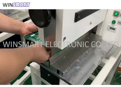 중국 주문을 받아서 만들어지는 3mm 간격 잎 단두대 PCB 절단기 PCB CNC 기계 판매용