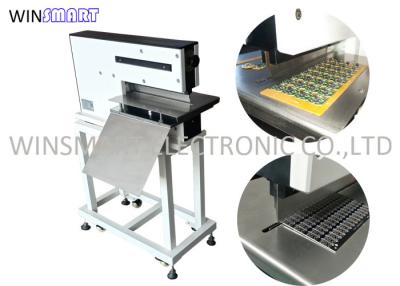 China 2 Linear Blades PCB V Cut Machine PCB Cutter Allows Max 70mm Components for sale