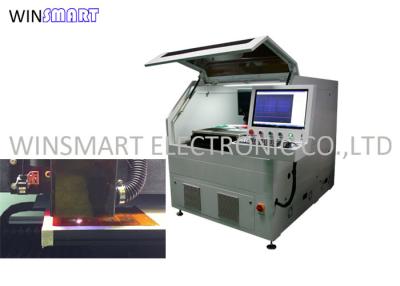 China Não máquina de corte do laser do PWB do cabo flexível do contato para placas máximas do PWB de 600x600mm à venda