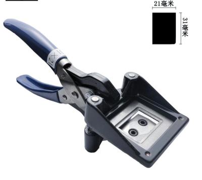 China Cortador fácil da foto do passaporte da operação 21mm x 31mm, máquina de corte à mão à venda