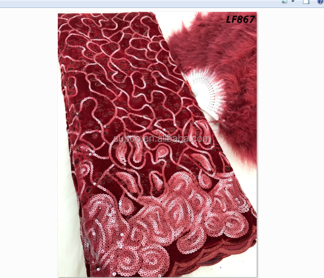 India Velvet with Stones Newest Arrival for Velvet Sarees TS5023a