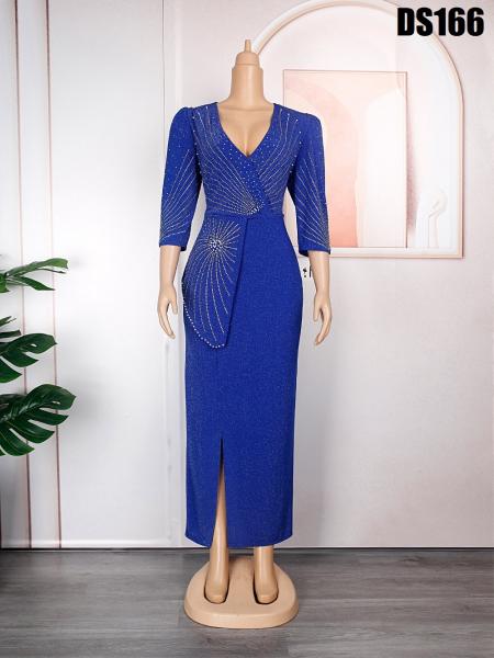 Quality New Fashion wholesale price Women Elegant Sexy Bodycon long Dress African Big for sale