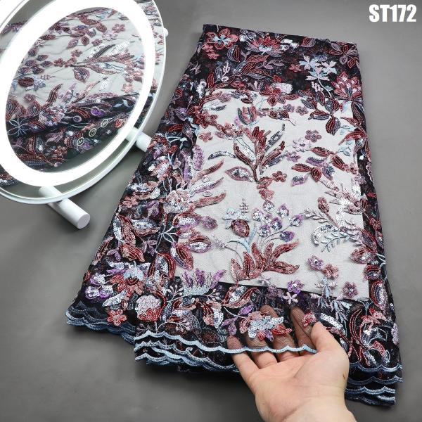 Quality 2023 New Arrival Competitive Price 3D Flower Lace Fabric for sale