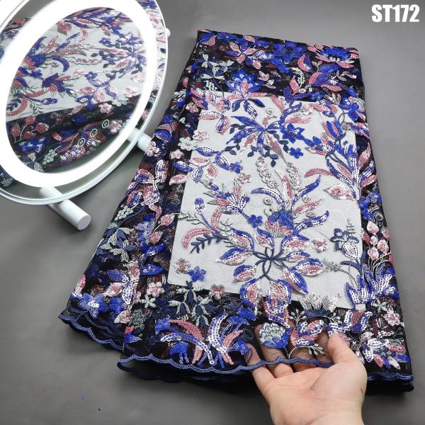 Quality 2023 New Arrival Competitive Price 3D Flower Lace Fabric for sale