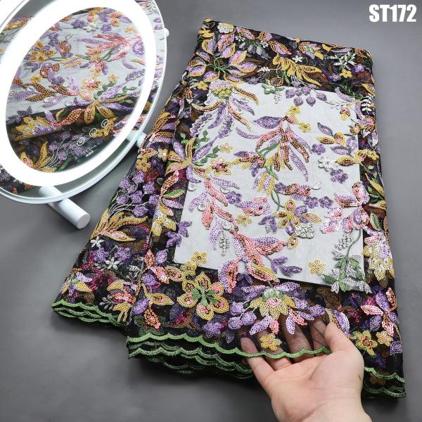 Quality 2023 New Arrival Competitive Price 3D Flower Lace Fabric for sale