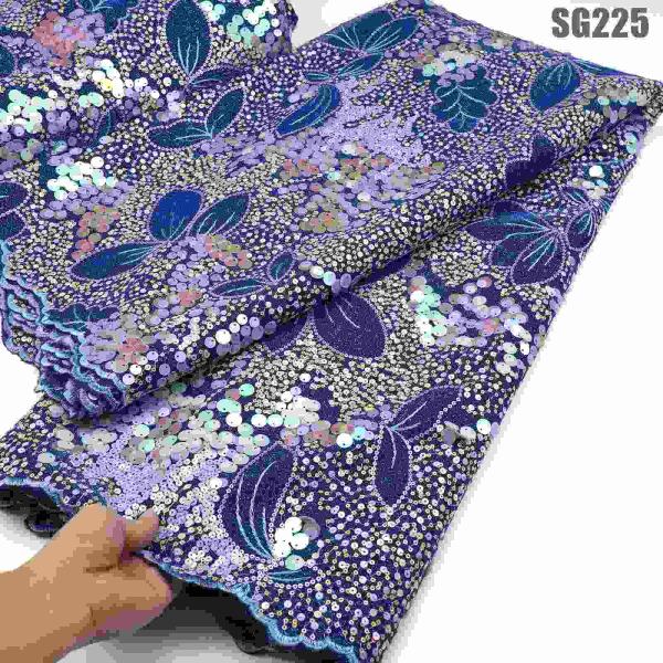 Quality 2023 Hot Sale Reasonable Price Chiffon Fabric Embroidery for sale