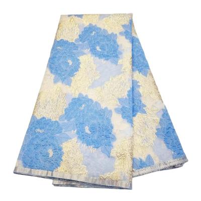 Quality Wholesale Price African Brocade Lace Fabric French Brocade Jacquard 2023 High for sale