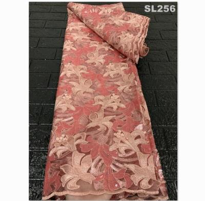 China Supoo fashion lace fabric with sequins stores in china for sale