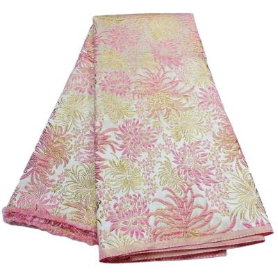 China Supoo 2023 Hot selling  factory price silk brocade jacquard fabric satin jacquard brocade fabric tibetan brocade fabrics for sale