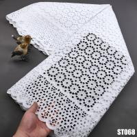 Quality Supoo Newest t Cheap price swiss cotton lac dry lace fabric 100% cotton African for sale