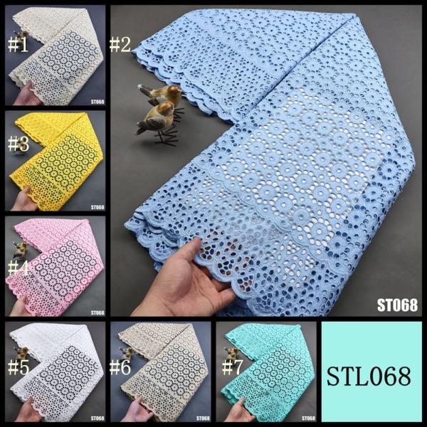 Quality Supoo Newest t Cheap price swiss cotton lac dry lace fabric 100% cotton African for sale