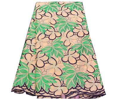 中国 night dress for fat ladies  dress embroidery cotton fabric Allover Czech Stones  voile lace senegal cotton lace 販売のため