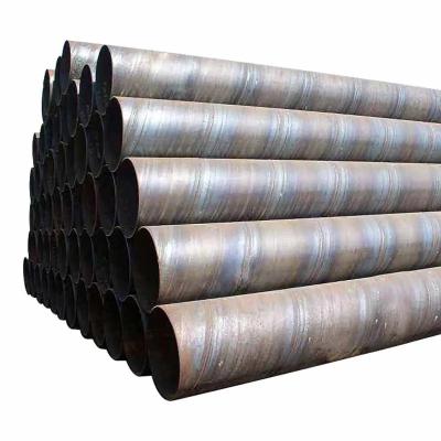 China 800 - 2000mm  Saw Spiral Carbon Steel Pipe Hot Rolled High hardness for sale