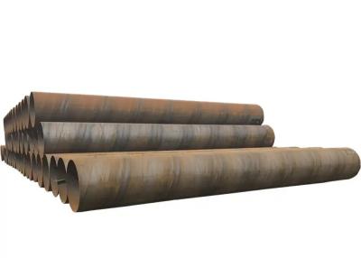 China Black Painted 1000mm Straight Seam Welded Steel Pipe Sewage Treatment Pipe for sale