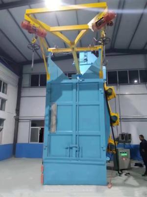 Chine Installation en acier de gisement de structure compacte d'équipement de grenaillage de double crochet à vendre