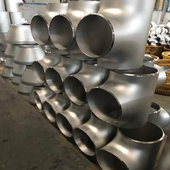 China Seamless Pipe Fittings CE Approved , ASME B16 9 Tee Reducing / Seamless Type for sale