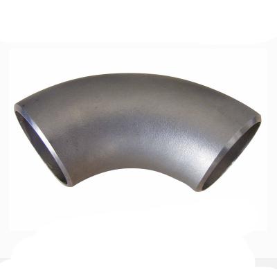 China Seamless Pipe Fittings 90 Degree Angle Pipe Fitting , Astm A234 Wpb Carbon Steel for sale